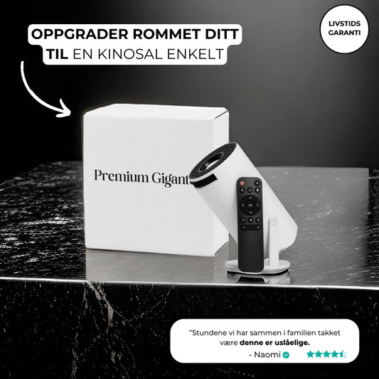 Premium Projector Pro™  - Din egen koselige hjemmekino