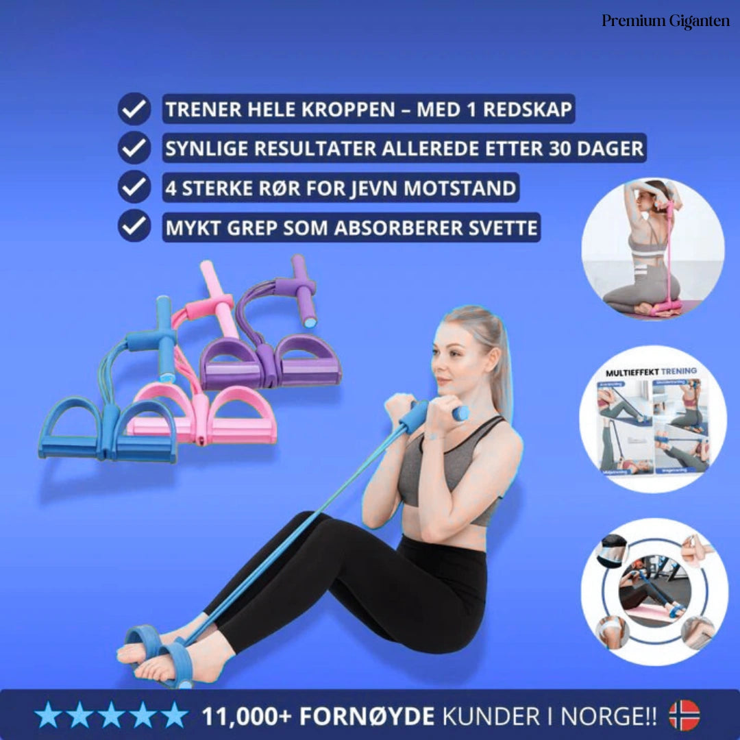 Premiumgiganten™ - Multifunksjonelt treningsbånd for hele kroppen