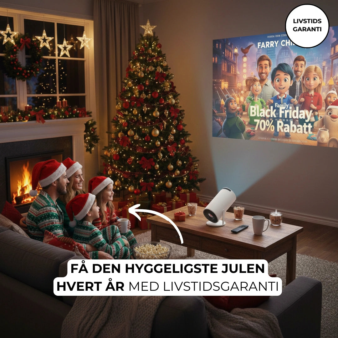 Premium Projector Pro™  - Din egen koselige hjemmekino